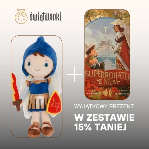 Zestaw 3 - Świętulanka Michała Archanioła & książka & audio Superbohater z nieba 